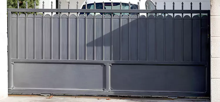 Metal Driveway Gate Installation Montreal